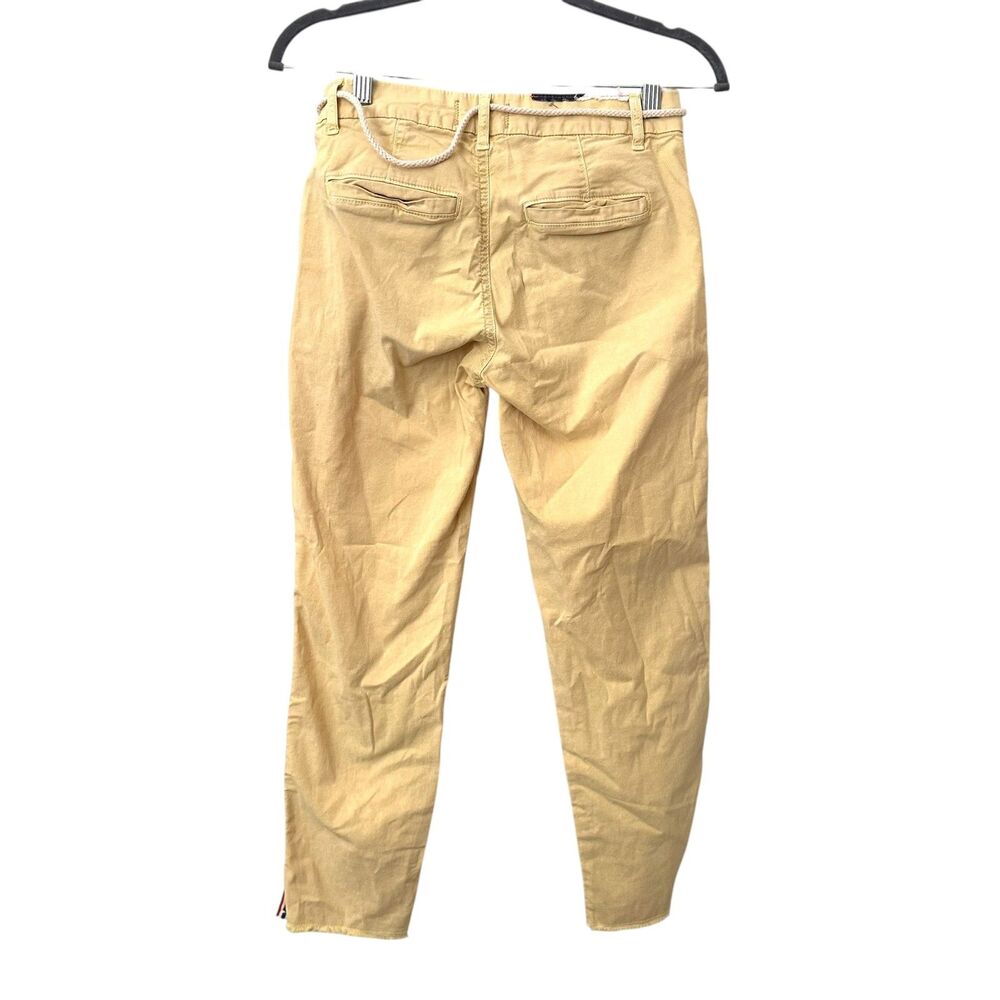 SUNDRY Striped‎ Belted Trouser Yellow Sz 24 - Picture 3 of 5